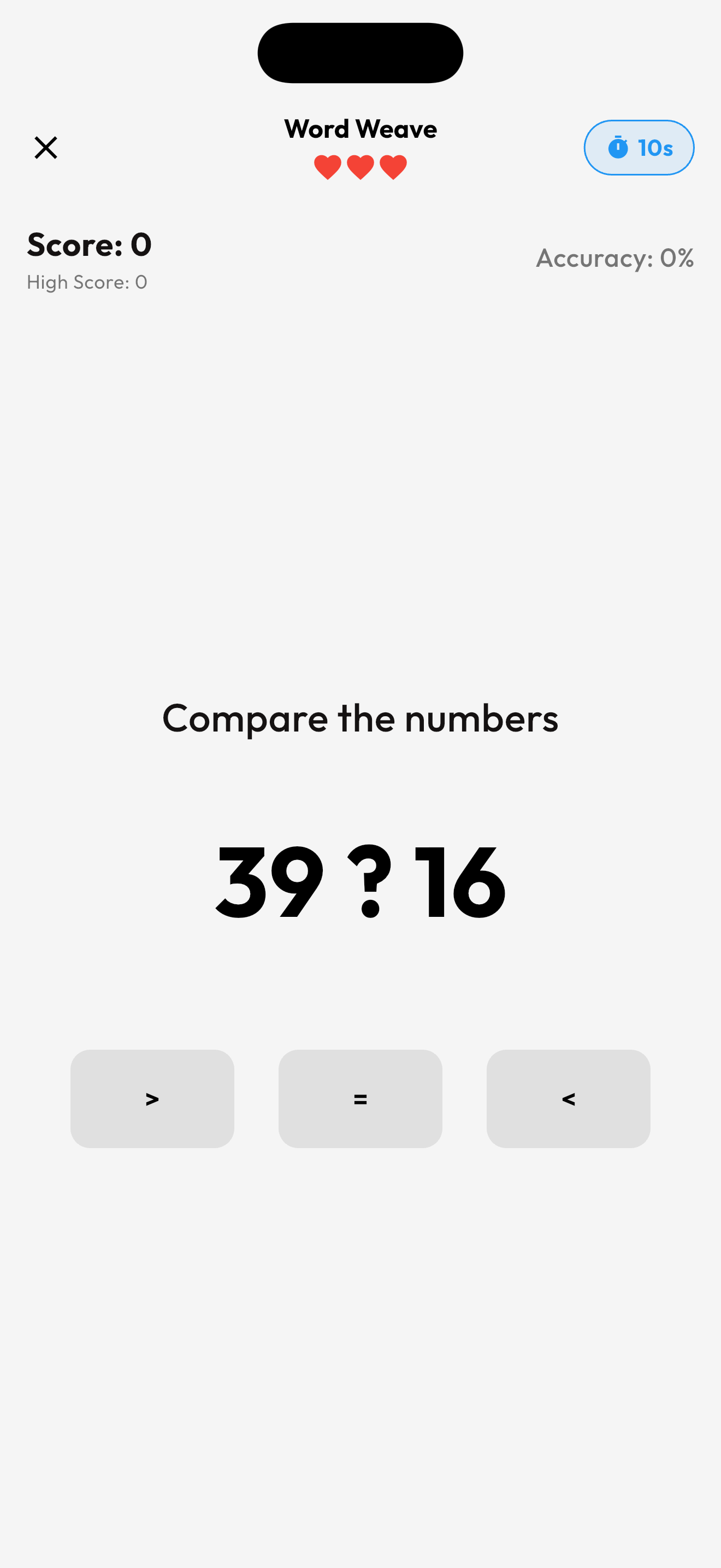 Focus game screenshot